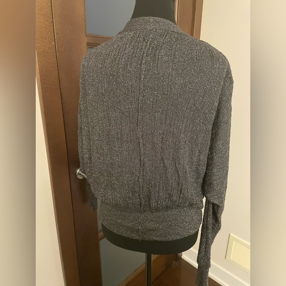 Zara Black Knit Cardigan with Italian Yarn - Picture 2 of 8